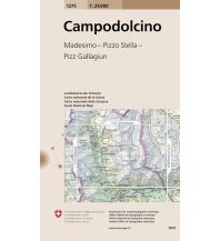 Hiking Maps Switzerland Landeskarte der Schweiz 1275, Campodalcino 1:25.000 Bundesamt für Landestopographie