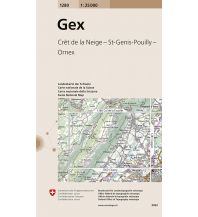 Wanderkarten Schweiz & FL Landeskarte der Schweiz Gex Bundesamt für Landestopographie