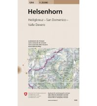 Hiking Maps Switzerland Landeskarte der Schweiz 1290, Helsenhorn 1:25.000 Bundesamt für Landestopographie