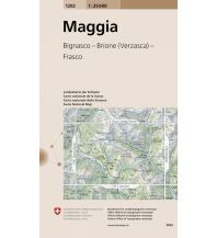 Hiking Maps Switzerland Landeskarte der Schweiz 1292, Maggia 1:25.000 Bundesamt für Landestopographie