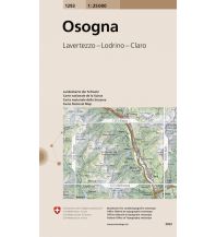 Hiking Maps Switzerland Landeskarte der Schweiz 1293, Osogna 1:25.000 Bundesamt für Landestopographie