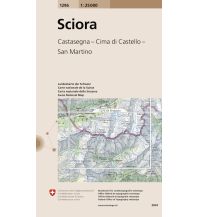 Hiking Maps Switzerland Landeskarte der Schweiz 1296, Sciora (Bergell) 1:25.000 Bundesamt für Landestopographie