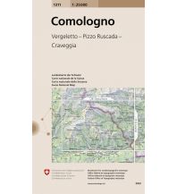 Wanderkarten Schweiz & FL Landeskarte der Schweiz 1311, Comologno 1:25.000 Bundesamt für Landestopographie