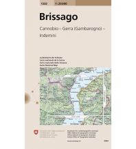 Hiking Maps Switzerland Landeskarte der Schweiz 1332, Brissago 1:25.000 Bundesamt für Landestopographie