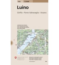 Wanderkarten Schweiz & FL Landeskarte der Schweiz 1352, Luino 1:25.000 Bundesamt für Landestopographie