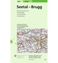 Wanderkarten Schweiz & FL SLK 50 Bl.5005 Schweiz - Seetal - Brugg 1:50.000 Bundesamt für Landestopographie