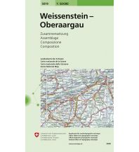 Wanderkarten Schweiz & FL Weissenstein / Oberaargau Bundesamt für Landestopographie
