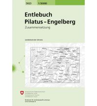 Hiking Maps Switzerland Entlebuch, Pilatus - Engelberg Bundesamt für Landestopographie