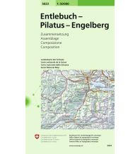 Wanderkarten Schweiz & FL Entlebuch, Pilatus - Engelberg 1:50.000 Bundesamt für Landestopographie