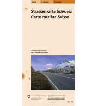 Road Maps Switzerland 6009 Strassenkarte Schweiz 1:200 000 Bundesamt für Landestopographie