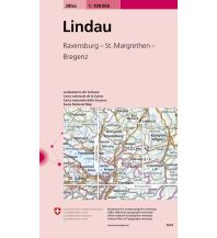 Hiking Maps Vorarlberg 28bis Lindau 1:100.000 Bundesamt für Landestopographie