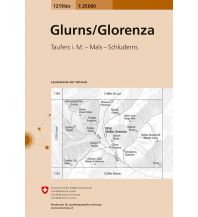 Hiking Maps South Tyrol + Dolomites Landeskarte der Schweiz 1219bis, Glurns/Glorenza 1:25.000 Bundesamt für Landestopographie