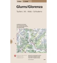 Hiking Maps South Tyrol + Dolomites Landeskarte der Schweiz 1219bis, Glurns/Glorenza 1:25.000 Bundesamt für Landestopographie