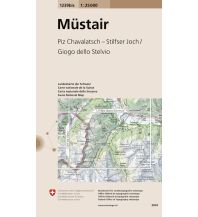 Hiking Maps South Tyrol + Dolomites Landeskarte der Schweiz 1239bis, Müstair 1:25.000 Bundesamt für Landestopographie