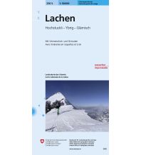 Ski Touring Maps Landeskarte der Schweiz 236-S (Skitourenkarte), Lachen 1:50.000 Bundesamt für Landestopographie