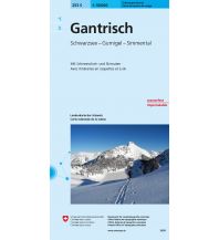 Skitourenkarten Landeskarte der Schweiz 253-S (Skitourenkarte), Gantrisch 1:50.000 Bundesamt für Landestopographie