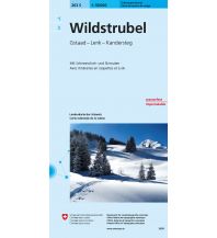Ski Touring Maps 263S Wildstrubel Schneesportkarte Bundesamt für Landestopographie