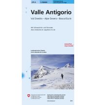 Skitourenkarten Landeskarte der Schweiz 275-S (Skitourenkarte), Valle Antigorio 1:50.000 Bundesamt für Landestopographie
