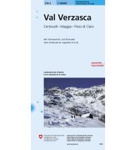 Ski Touring Maps Landeskarte der Schweiz 276-S (Skitourenkarte), Val Verzasca 1:50.000 Bundesamt für Landestopographie