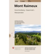 Hiking Maps Switzerland Mont Raimeux 1:25.000 Bundesamt für Landestopographie