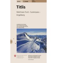Wanderkarten Schweiz & FL Titlis 1:25.000 Bundesamt für Landestopographie