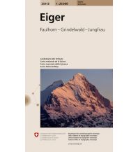 Hiking Maps Switzerland Landeskarte der Schweiz 25113, Eiger 1:25.000 Bundesamt für Landestopographie