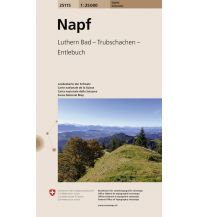 Wanderkarten Schweiz & FL Napf 1:25.000 Bundesamt für Landestopographie