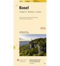 Hiking Maps Switzerland 213T Basel Wanderkarte Bundesamt für Landestopographie