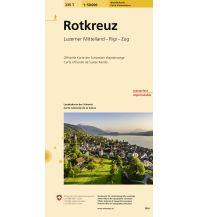 Wanderkarten Schweiz & FL Landeskarte der Schweiz 235-T, Rotkreuz 1:50.000 Bundesamt für Landestopographie
