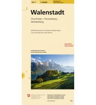 Hiking Maps North Switzerland 237T Walenstadt Wanderkarte 1:50.000 Bundesamt für Landestopographie