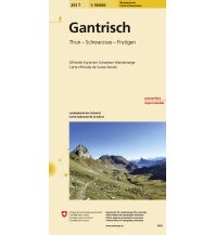 Hiking Maps Switzerland 253T Gantrisch Wanderkarte Bundesamt für Landestopographie