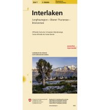 Hiking Maps Switzerland Interlaken 1:50.000 Bundesamt für Landestopographie