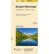 Hiking Maps Switzerland Landeskarte der Schweiz 258-T, Bergün/Bravuogn 1:50.000 Bundesamt für Landestopographie