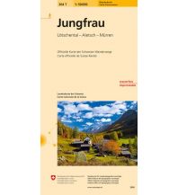Wanderkarten Schweiz & FL Landeskarte der Schweiz 264T, Jungfrau 1:50.000 Bundesamt für Landestopographie