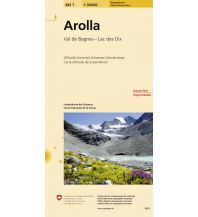 Hiking Maps Switzerland Arolla 1:50.000 Bundesamt für Landestopographie
