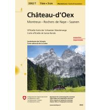 Hiking Maps Switzerland Château-d'Oex Bundesamt für Landestopographie