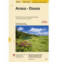 Wanderkarten Schweiz & FL Arosa - Davos Bundesamt für Landestopographie
