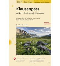 Hiking Maps Switzerland Klausenpass Bundesamt für Landestopographie