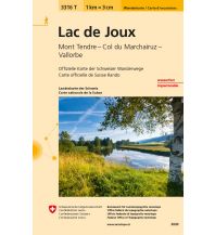 Hiking Maps Switzerland Lac de Joux Bundesamt für Landestopographie