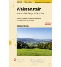 Hiking Maps Switzerland 3318T Weissenstein Wanderkarte Bundesamt für Landestopographie