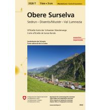 Hiking Maps Switzerland Landeskarte der Schweiz Obere Surselva Bundesamt für Landestopographie