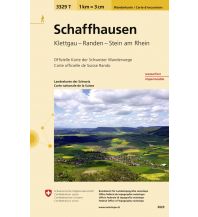 Hiking Maps Switzerland 3329T Schaffhausen 1:33:333 Bundesamt für Landestopographie