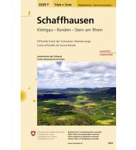 Wanderkarten Schweiz & FL 3329T Schaffhausen 1:33:333 Bundesamt für Landestopographie