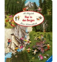 Outdoor Kinderbücher Mein Wimmelbuch: Hier in den Bergen Ravensburger Buchverlag