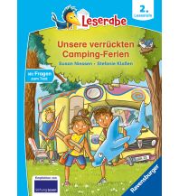 Unsere verrückten Camping-Ferien - lesen lernen mit dem Leseraben - Erstlesebuch - Kinderbuch ab 7 Jahren - lesen üben 2. Klasse (Leserabe 2. Klasse) Ravensburger Buchverlag