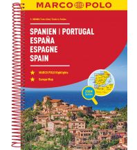 Reise- und Straßenatlanten MARCO POLO Reiseatlas Spanien, Portugal 1:300 000 Mairs Geographischer Verlag Kurt Mair GmbH. & Co.