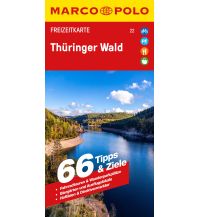 Straßenkarten Europa MARCO POLO Freizeitkarte 22 Thüringer Wald 1:100.000 Marco Polo