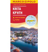 Straßenkarten MARCO POLO Regionalkarte Kreta 1:150.000 Mairs Geographischer Verlag Kurt Mair GmbH. & Co.