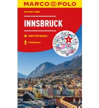 City Maps MARCO POLO Cityplan Innsbruck 1:12.000 Mairs Geographischer Verlag Kurt Mair GmbH. & Co.