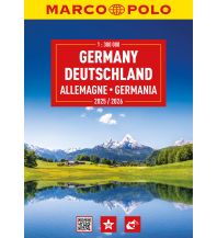 Road & Street Atlases MARCO POLO Reiseatlas 2025/2026 Deutschland 1:300.000 Mairs Geographischer Verlag Kurt Mair GmbH. & Co.